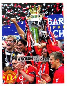Sticker 2002/03 The Champions - Manchester United 2006-2007 n. 66 - Panini