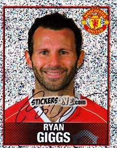 Sticker Ryan Giggs - Manchester United 2006-2007 n. 75 - Panini