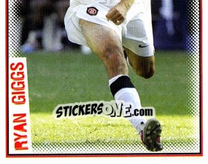 Sticker Ryan Giggs (2 of 2) - Manchester United 2006-2007 n. 77 - Panini