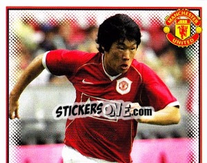 Figurina Ji-Sung Park (1 of 2) - Manchester United 2006-2007 - Panini