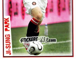 Cromo Ji-Sung Park (2 of 2) - Manchester United 2006-2007 - Panini