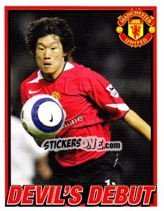 Cromo Ji-Sung Park - Manchester United 2006-2007 - Panini