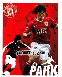 Sticker Ji-Sung Park - Manchester United 2006-2007 - Panini