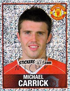 Sticker Michael Carrick - Manchester United 2006-2007 n. 87 - Panini