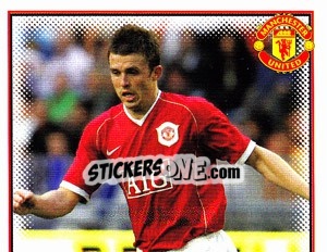 Sticker Michael Carrick (1 of 2) - Manchester United 2006-2007 n. 88 - Panini