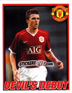 Sticker Michael Carrick - Manchester United 2006-2007 n. 90 - Panini