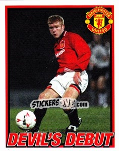 Sticker Paul Scholes - Manchester United 2006-2007 n. 96 - Panini