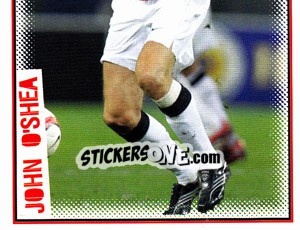 Sticker John O'Shea (2 of 2) - Manchester United 2006-2007 - Panini