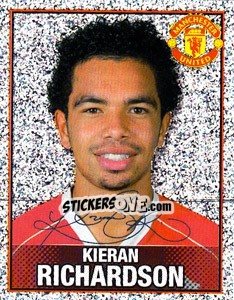 Sticker Kieran Richardson - Manchester United 2006-2007 n. 105 - Panini