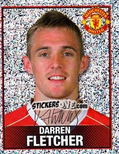Sticker Darren Fletcher - Manchester United 2006-2007 - Panini