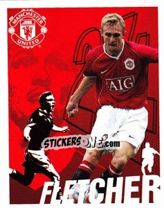 Sticker Darren Fletcher - Manchester United 2006-2007 n. 115 - Panini