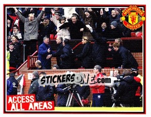 Sticker The Dug-Out - Manchester United 2006-2007 n. 118 - Panini