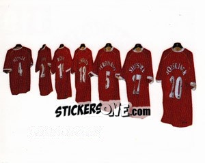 Sticker Changing Rooms - Manchester United 2006-2007 - Panini