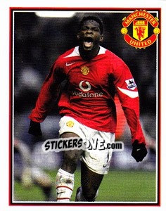 Sticker Louis Saha - Manchester United 2006-2007 n. 138 - Panini