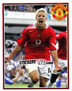 Sticker Alan Smith - Manchester United 2006-2007 n. 144 - Panini