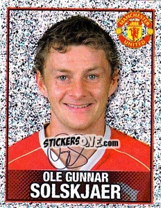 Figurina Ole Gunnar Solskjaer - Manchester United 2006-2007 - Panini