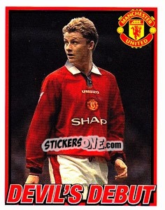 Sticker Ole Gunnar Solskjaer - Manchester United 2006-2007 n. 148 - Panini