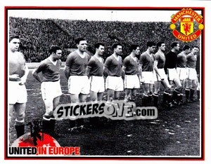 Figurina UEFA Cup 1957/58 - Manchester United 2006-2007 - Panini