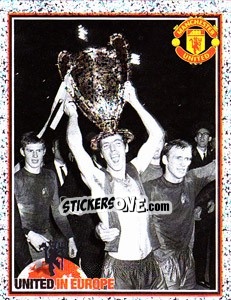 Figurina UEFA Cup 1967/68 - Manchester United 2006-2007 n. 153 - Panini