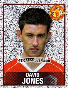 Sticker David Jones - Manchester United 2006-2007 - Panini