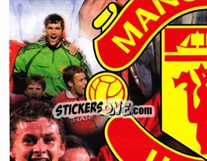 Figurina The Treble (3 of 8) - Manchester United 2006-2007 - Panini