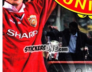 Sticker The Treble (5 of 8) - Manchester United 2006-2007 - Panini