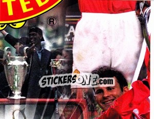 Sticker The Treble (6 of 8) - Manchester United 2006-2007 - Panini