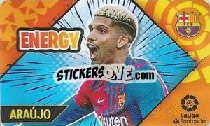 Sticker Araújo - Chicle Liga 2022-2023 - Panini
