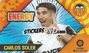 Figurina Carlos Soler - Chicle Liga 2022-2023 - Panini