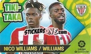 Sticker Nico Williams / Williams - Chicle Liga 2022-2023 n. 42 - Panini
