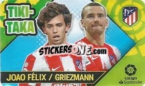 Sticker Joao Félix / Griezmann - Chicle Liga 2022-2023 - Panini
