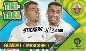 Cromo Gumbau / Mascarell - Chicle Liga 2022-2023 - Panini