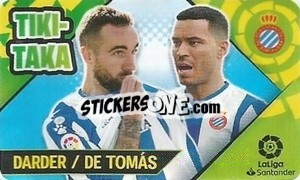 Cromo Darder / De Tomás - Chicle Liga 2022-2023 - Panini