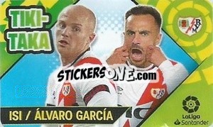 Sticker Isi / Álvaro García - Chicle Liga 2022-2023 - Panini