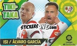 Sticker Isi / Álvaro García - Chicle Liga 2022-2023 n. 55 - Panini