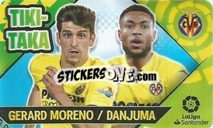 Sticker Gerard Morano / Danjuma - Chicle Liga 2022-2023 n. 60 - Panini