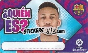 Sticker Aubameyang - Chicle Liga 2022-2023 n. 64 - Panini