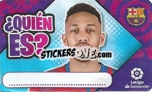 Sticker Aubameyang - Chicle Liga 2022-2023 - Panini