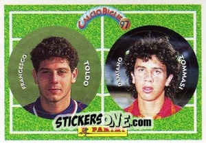 Sticker Toldo / Tommasi  - Calcio Biglie 1997 n. 109 - Panini