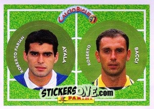 Sticker Bacci / Ayala - Calcio Biglie 1997 n. 6 - Panini