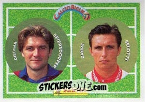 Sticker Beiersdorfer / Belotti - Calcio Biglie 1997 n. 12 - Panini