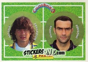 Figurina Benarrivo / Bergomi - Calcio Biglie 1997 n. 13 - Panini
