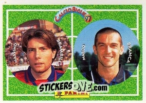 Cromo Brambilla / Branca - Calcio Biglie 1997 n. 19 - Panini