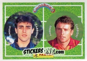 Sticker Carbone / Carboni - Calcio Biglie 1997 n. 24 - Panini