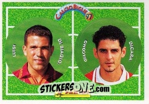 Sticker Di Biagio / Dicara - Calcio Biglie 1997 n. 39 - Panini