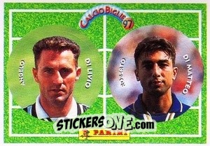 Figurina Di Livio / Di Matteo - Calcio Biglie 1997 n. 42 - Panini