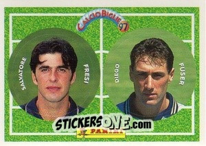 Sticker Fresi / Fuser - Calcio Biglie 1997 n. 47 - Panini
