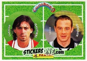 Sticker Gautieri / Genaux - Calcio Biglie 1997 n. 50 - Panini