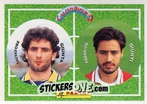 Sticker Giunta / Giunti - Calcio Biglie 1997 n. 51 - Panini
