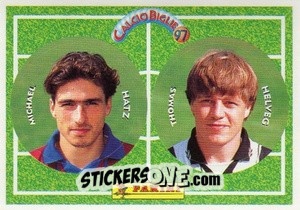 Sticker Hatz / Helveg - Calcio Biglie 1997 n. 54 - Panini